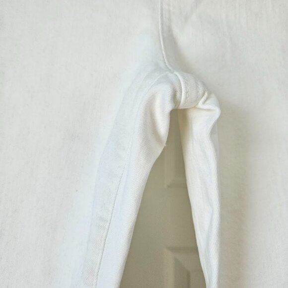 Madewell Mom Perfect Vintage High Waisted Tile White Tapered Leg Jeans New 26 - Picture 6 of 13